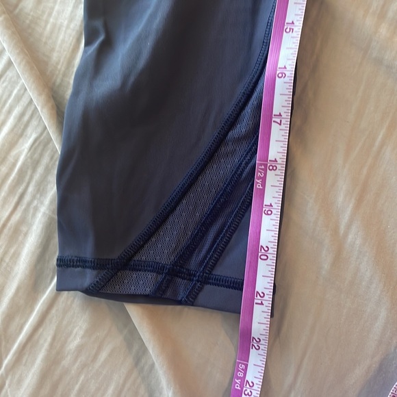 Lululemon Never Still Crop 21” Leggings Cadet Blue‎ size 8 - Picture 12 of 12